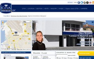 marignane.citya.com website preview