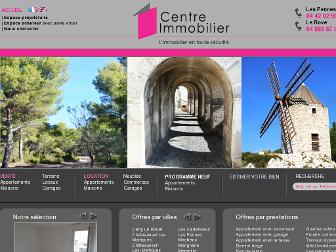 centre-immobilier.com website preview