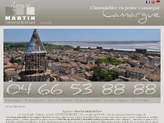 immo-camargue.com website preview