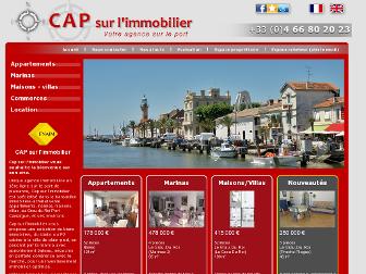 capsurlimmobilier.com website preview