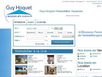guyhoquet-immobilier-tarascon.com website preview
