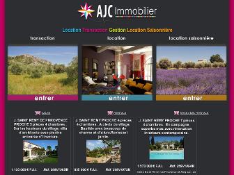 ajcimmobilier.eu website preview