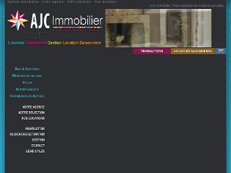 locations.ajcimmobilier.eu website preview