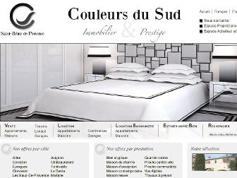 saint-remy-immobilier-couleursdusud.com website preview