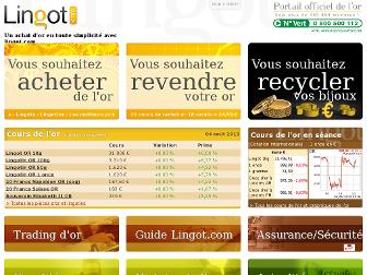 lingot.com website preview