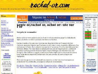 rachat-or.com website preview