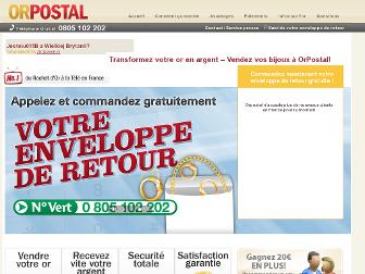 orpostal.fr website preview