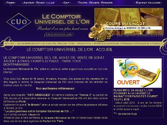 paris.comptoiruniverseldelor.com website preview