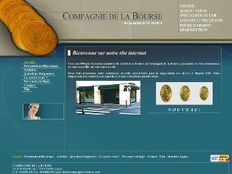compagnie-bourse.fr website preview