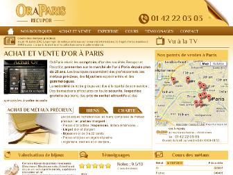 oraparis.com website preview