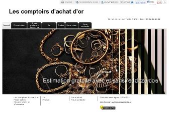 comptoirs-dachat-dor-latour.com website preview