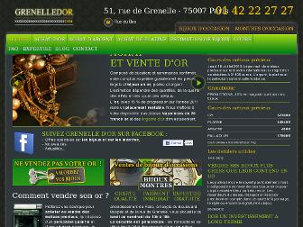 grenelledor.com website preview