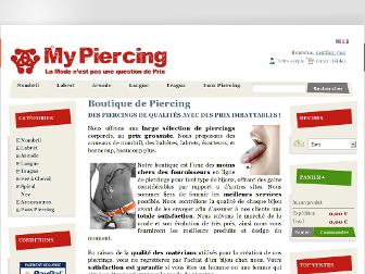 my-piercing.org website preview