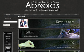 abraxas.fr website preview