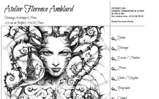 florence-amblard.com website preview