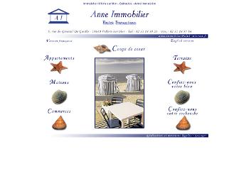 anne-immobilier.com website preview