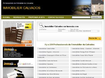 immobiliercalvados.fr website preview