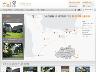 altimmobilier.fr website preview