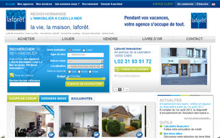 laforet-immobilier-caen.com website preview