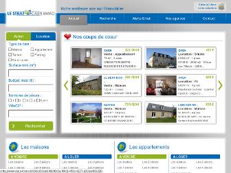 caen-immo.fr website preview