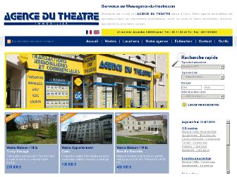 agence-du-theatre.com website preview