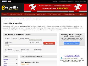 immobilier-caen.evrovilla.com website preview