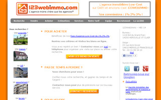 agence-immobiliere-low-cost-caen.fr website preview