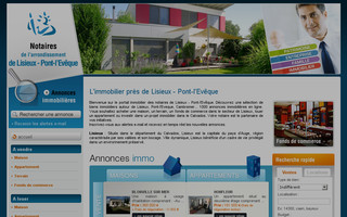 notaires-lisieux-pontleveque.com website preview