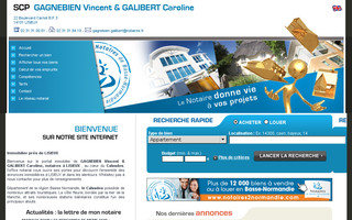 gagnebien-galibert.notaires.fr website preview