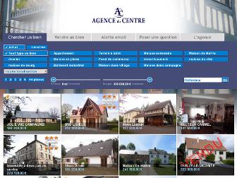 agence-du-centre.net website preview