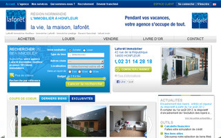 laforet-honfleur.com website preview