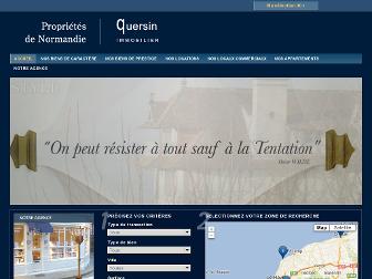 maisonsdehonfleur.com website preview