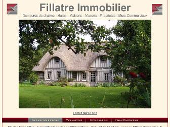 fillatre-immobilier.com website preview