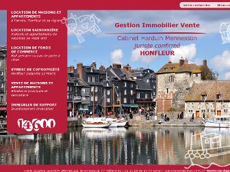 gestionimmobilierhonfleur.com website preview