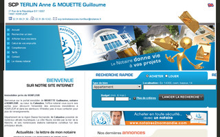 terlin-mouette.notaires.fr website preview