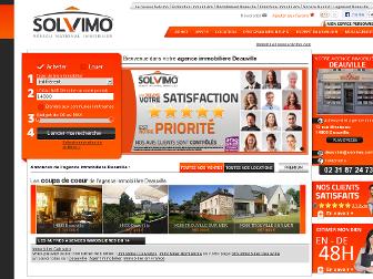 immobilier-deauville.solvimo.com website preview