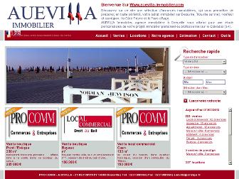 auevilla-immobilier.com website preview