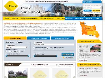 normandie-fnaim.com website preview