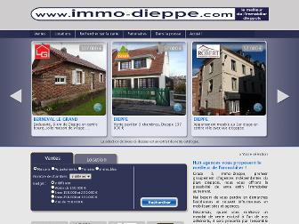 immo-dieppe.com website preview