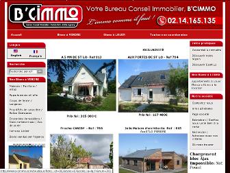 b-cimmo.com website preview