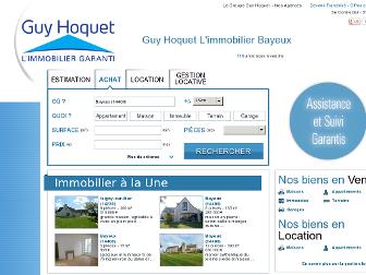 guyhoquet-immobilier-bayeux.com website preview