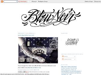 bleunoirparis.blogspot.com website preview