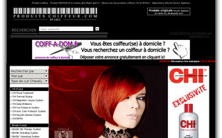 produitscoiffeur.com website preview