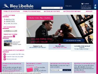 bleulibellule.com website preview