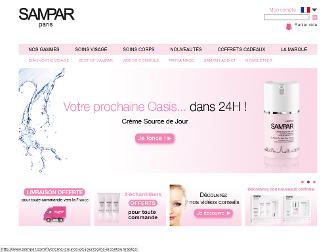 sampar.com website preview