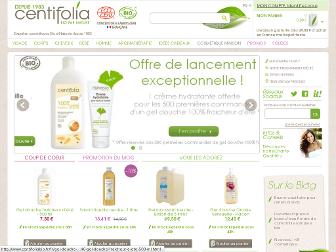 centifoliabio.fr website preview