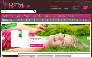 pharmacie-boissiere.com website preview