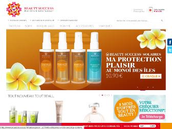 beautysuccess.fr website preview