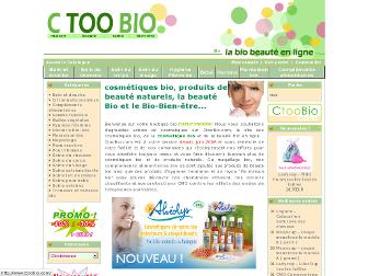 ctoobio.com website preview