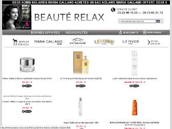 beaute-relax.com website preview